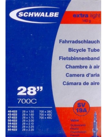 Schwalbe Extra Light Road Tube