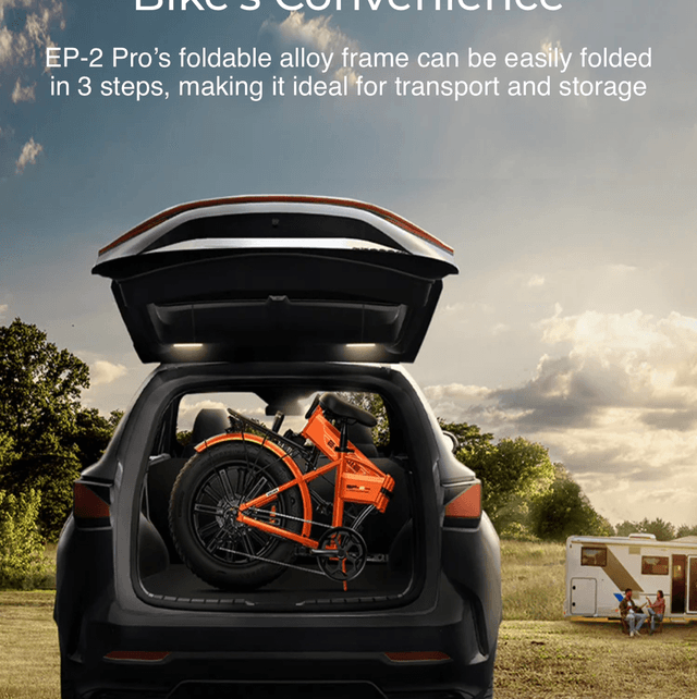 Engwe EP2 Pro Electric Folding Bike - Grey