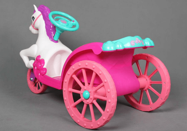 Unicorn Princess 6V Electric Ride On Carriage Pink