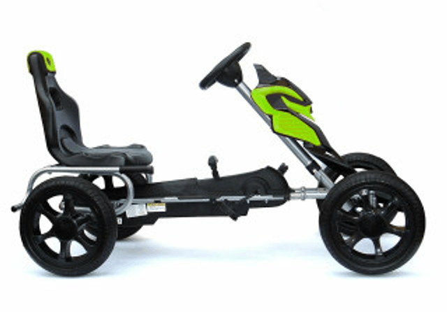 Thunder Eva Rubber Go Kart Green