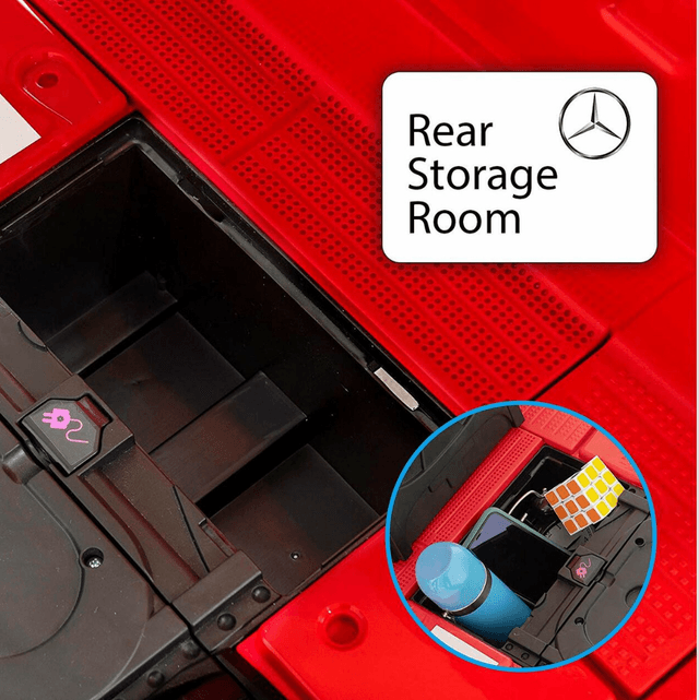 Licensed Mercedes Benz Actros Red 24V Electric Ride On Truck  