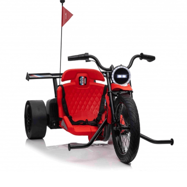 Drift 24V Electric Ride On Trike Red