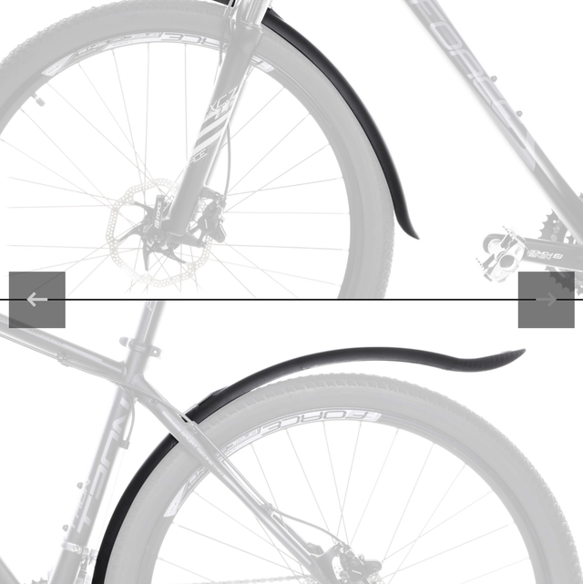 Force Mudguard Set Plastic 26” - 28”