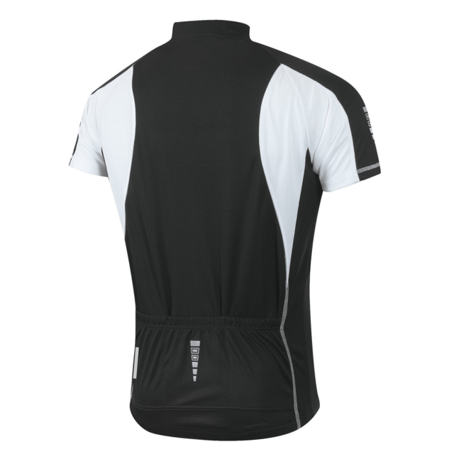 Force T10 Short Sleeve Jersey - Black/White