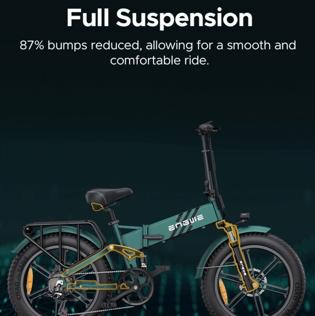 Engwe Engine Pro 2.0 Electric Bike - Green 