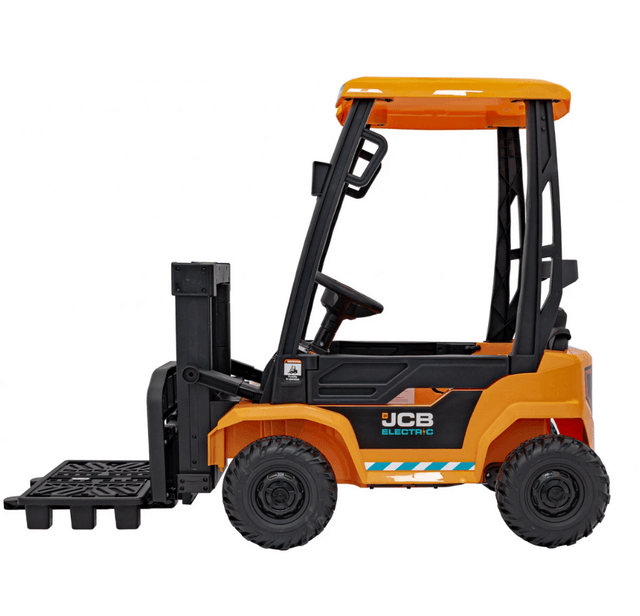 JCB Forklift 12V Electric Ride On Tractor Yellow