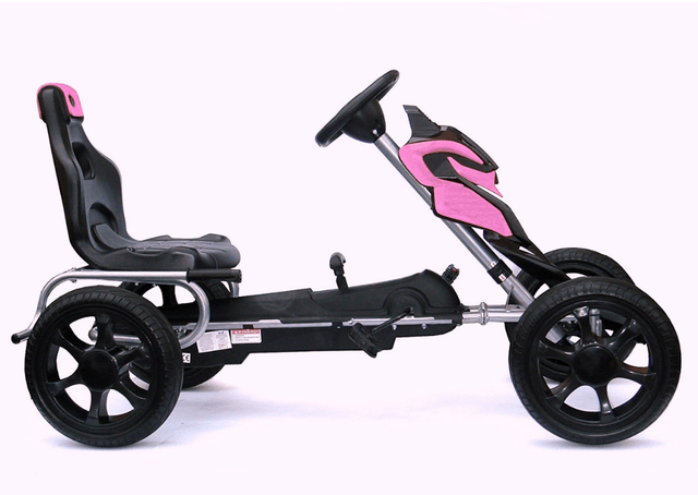 Thunder Eva Rubber Go Kart Pink  