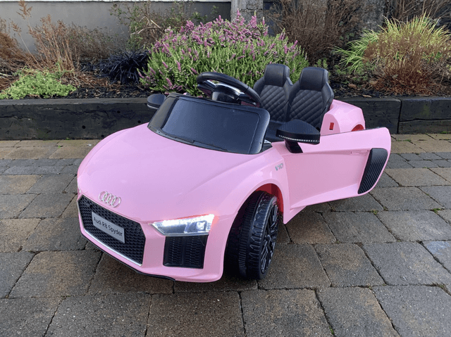 Licensed Audi R8 Spyder 12V Electric Ride On Car (Pink)