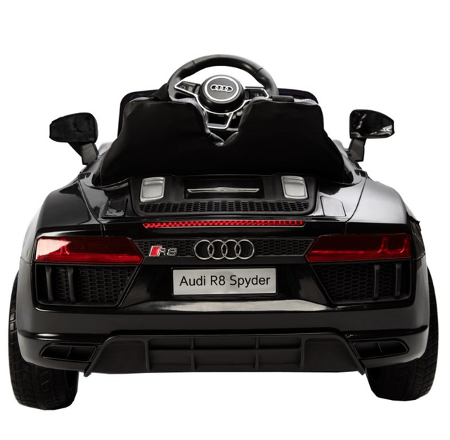 Licensed Audi R8 Spyder 12V Electric Ride On Car (Black)