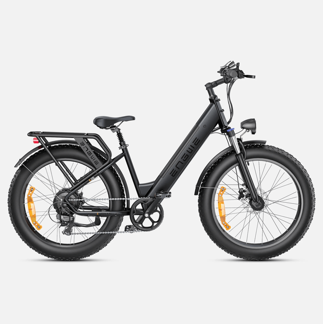 Engwe E26 Electric Step Through Bike - Black 
