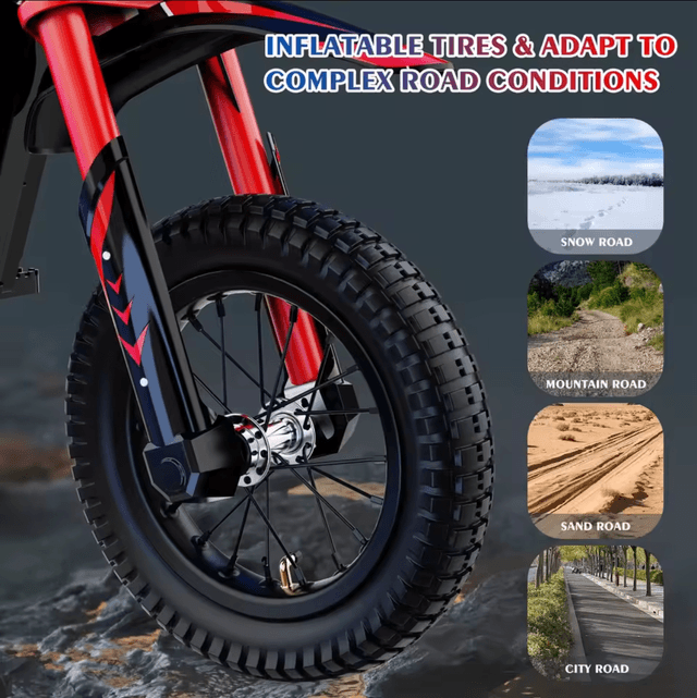 Koolux R9 Max 36v Electric Dirt Bike - Blue