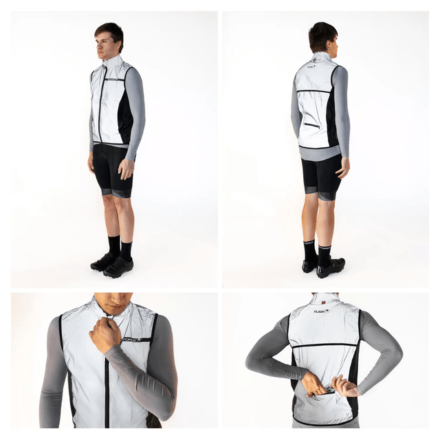 Force Flash Hi Viz Gilet Vest 