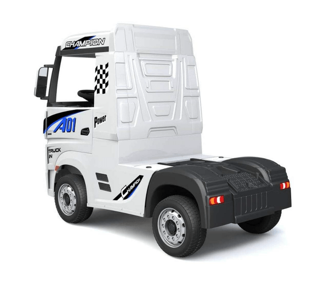Licensed Mercedes Benz Actros White 24V Electric Ride On Truck