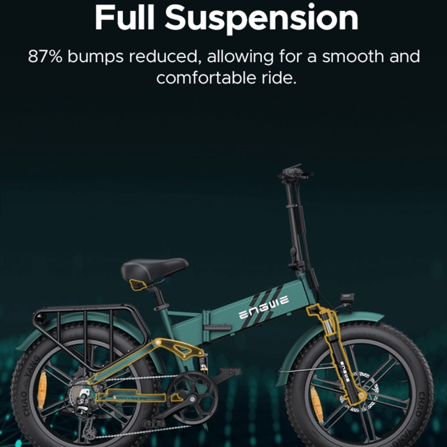 Engwe Engine Pro 2.0 Electric Bike - Midnight Blue