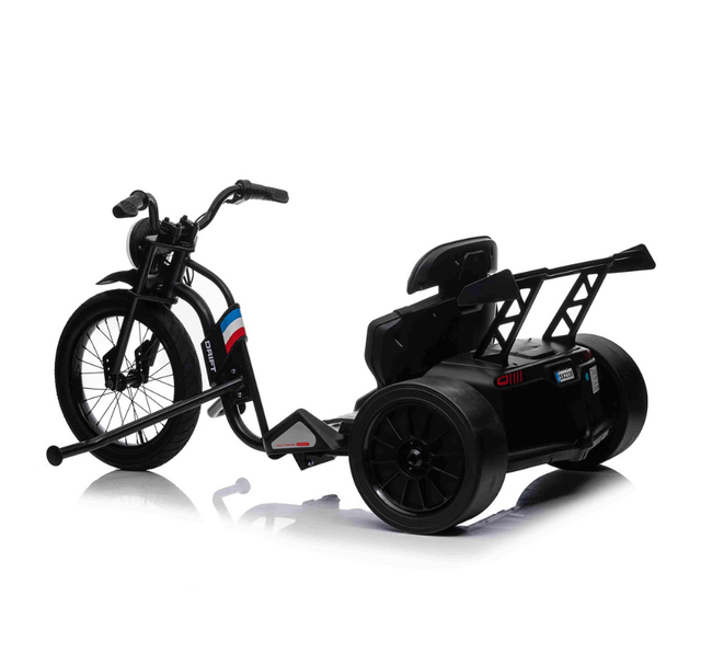 Drift 24V Electric Ride On Trike Black