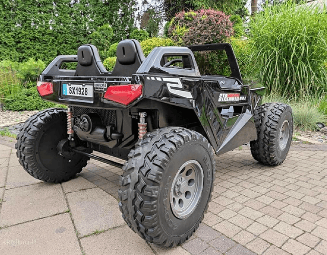Clash XL 24V Electric Ride On Buggy Black 