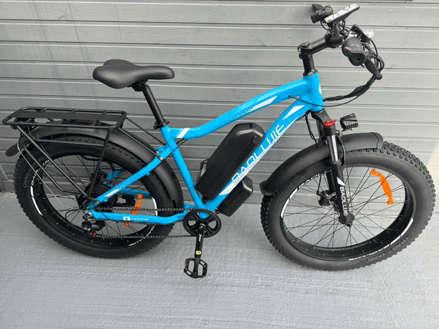 Baloujie Tank 750 Electric Bike - Blue