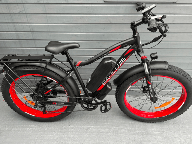 Baloujie Tank 750 Electric Bike - Black