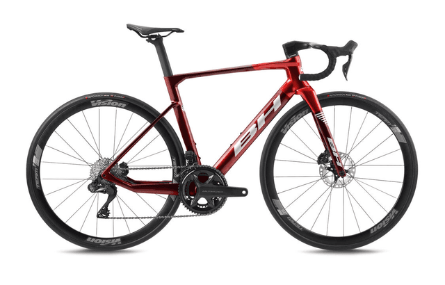 BH RS1 5.0 Ultegra Di2 Road Bike - Red