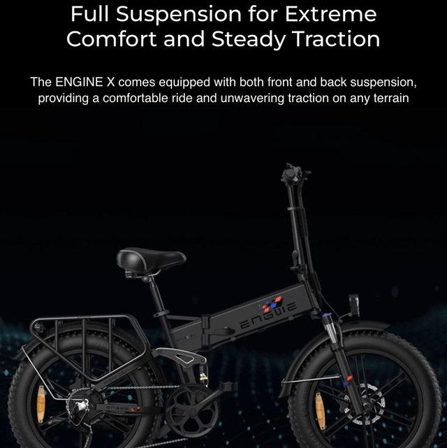Engwe Engine X Electric Bike - Red