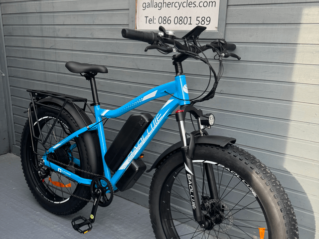 Baloujie Tank 750 Electric Bike - Blue
